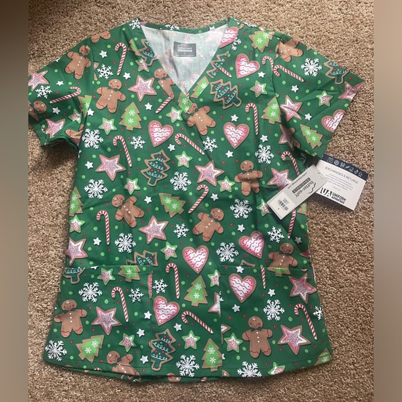 Uniform Advantage Tops - Holiday Uniform Advantage Scrub Top